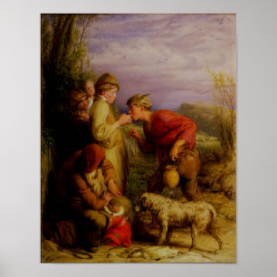 Geben eines Bisses Poster