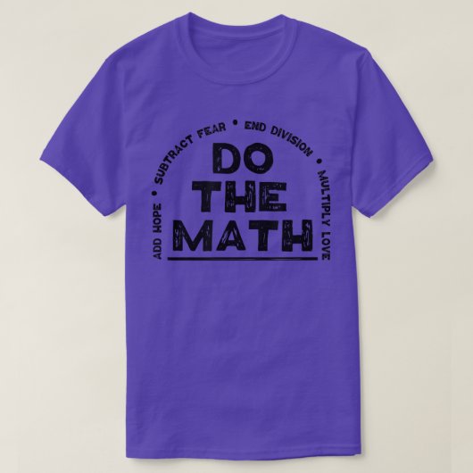 Geben Frauen in der Mathematik-Liebe "Ende der Hof T-Shirt (Design vorne)
