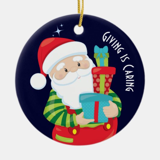 Geben ist gekümmert keramik ornament (Vorne)