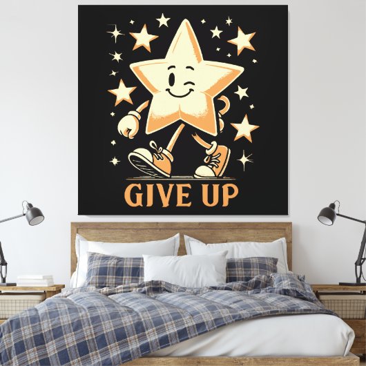 geben leinwanddruck (Insitu (Schlafzimmer))