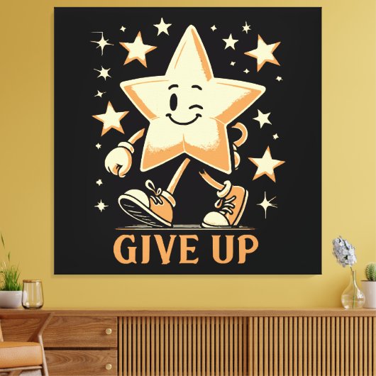 geben leinwanddruck (Insitu (Wohnzimmer))