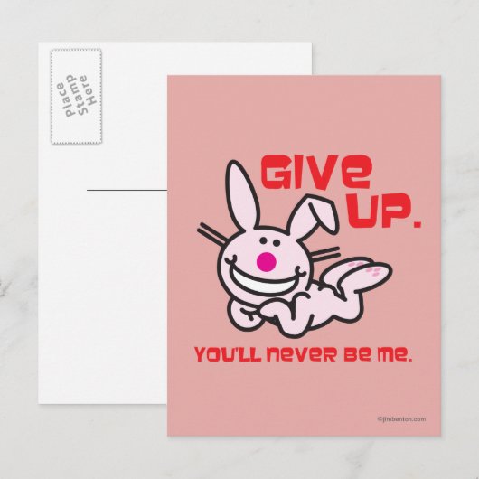 geben postkarte (Vorne/Hinten)