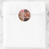 GEBEN! RUNDER AUFKLEBER (Tasche)