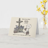 Geben Sie alles Gott Karte (Gelbe Blume)