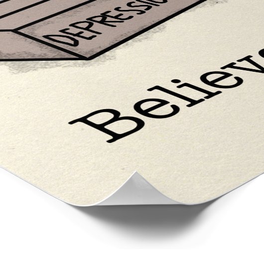 Geben Sie alles Gott Poster (Ecke)