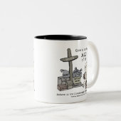 Geben Sie alles Gott Zweifarbige Tasse (VorderseiteRechts)