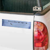 Geben Sie als Vogel… frei, der ist, was ich bin Autoaufkleber (Auf Lkw)