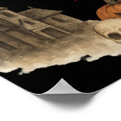 Geben Sie an, wenn Sie es wagen - Spooky Spuk Hous Poster (Ecke)