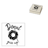 Geben Sie auf Gummistempel (Stempel)