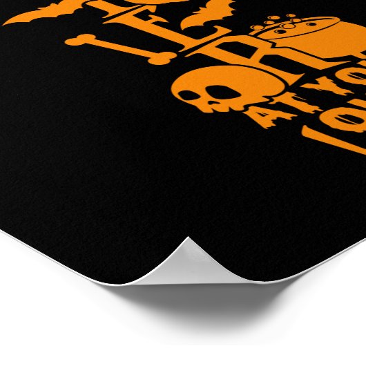 Geben Sie auf Ihr eigenes Risiko Script II Hallowe Poster (Ecke)