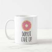 Geben Sie auf Kaffeetasse (Links)