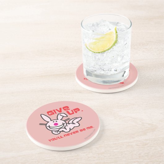 Geben Sie auf Untersetzer (Seite)