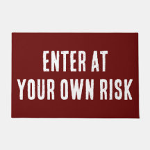 Geben Sie bei Ihrer eigenen Risikowarnung an einer