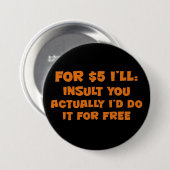 Geben Sie Beleidigungen frei Button (Vorne & Hinten)