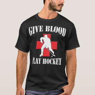 Geben Sie Blood Play Hockey Essential T - Shirt
