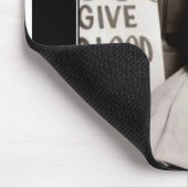 geben Sie Blutkatze Mousepad (Ecke)