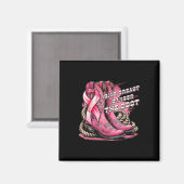 Geben Sie Brustkrebs dem Stiefmütterchen Brustkreb Magnet (Vorderseite/Rückseite)