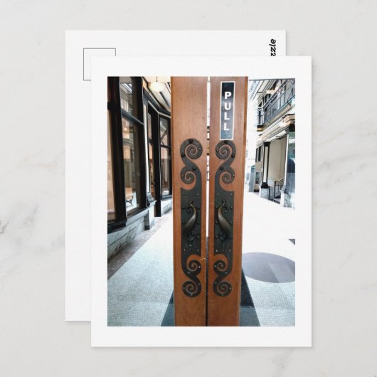 Geben Sie Buffalo Postcard ein Postkarte (Vorne/Hinten)