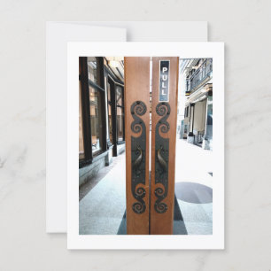 Geben Sie Buffalo Postcard ein Postkarte
