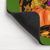 Geben Sie Dank-Fülle für Erntedank Mousepad (Ecke)