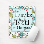 Geben Sie Dank - Mausunterlage Mousepad (Mit Mouse)