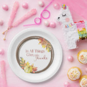 Geben Sie Dank-Pappteller Pappteller (Party)