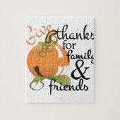 Geben Sie Dank Puzzle (Vertikal)