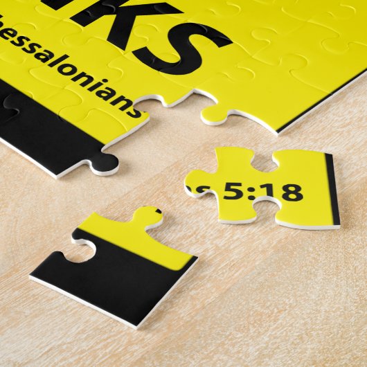 Geben Sie Dank Puzzle (Seite)