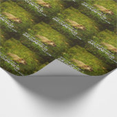 Geben Sie das Geschenk eines Groundhog in diesem J Geschenkpapier (Ecke)
