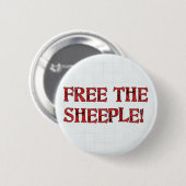 Geben Sie das Sheeple frei! Button (Vorne & Hinten)