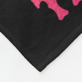 Geben Sie dem Brustkrebs das Bewusstsein für den w Fleecedecke (Ecke)