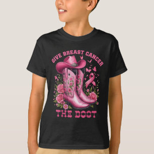Geben Sie dem Brustkrebs das Bewusstsein für den w T-Shirt