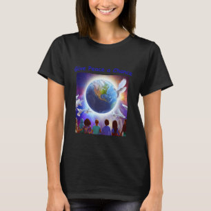 Geben Sie dem Frieden eine Chance, Einheit und Har T-Shirt