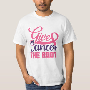 Geben Sie dem Krebs das Bewusstsein für den Brust T-Shirt