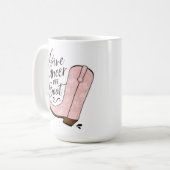 Geben Sie dem Krebs das Bewusstsein für den Brustk Kaffeetasse (Vorderseite Links)