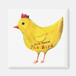 Geben Sie dem Krebs das Vogelmagazin Magnet