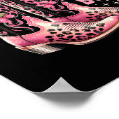 Geben Sie dem Krebs die Stiefel der Cowgirl-Stiefe Poster (Ecke)