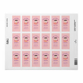 Geben Sie dem Lesen ein Hoot, Buch Adressaufkleber (Vorne)