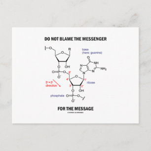 Geben Sie dem Messenger nicht die Schuld für die N Postkarte