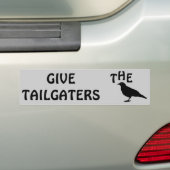 Geben Sie dem Vogel Schneider Autoaufkleber (Auf Auto)