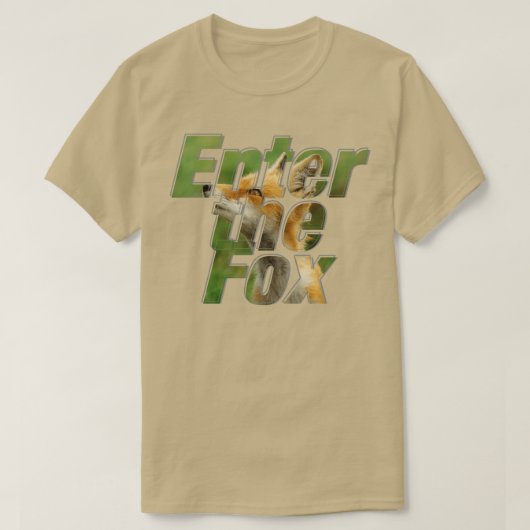 Geben Sie den Fuchs ein T-Shirt (Design vorne)