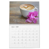 Geben Sie den Geschäftsnamen Ihres Kaffeehauses 20 Kalender (Mär 2027)