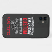 Geben Sie den Namen American Custom Motorcycle Roa Case-Mate iPhone Hülle (Rückseite (Horizontal))
