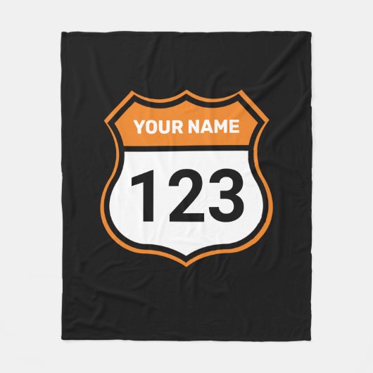 Geben Sie den Namen Ihrer Rufnummernanzeige ein Fleecedecke (Vorderseite)