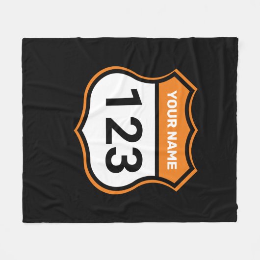 Geben Sie den Namen Ihrer Rufnummernanzeige ein Fleecedecke (Vorderseite (Horizontal))