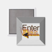 Geben Sie den Schlüssel der Computertastatur in da Magnet (Vorderseite/Rückseite)