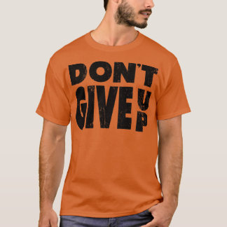 Geben Sie den Vintagen Schwarz-Look nicht auf T-Shirt