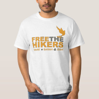 Geben Sie den Wanderer-orange Tauben-T - Shirt
