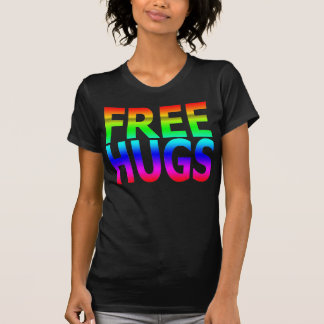 GEBEN Sie der Regenbogen-T - Shirt UMARMUNGEN