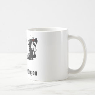 Geben Sie die Furz des Drachen ein Kaffeetasse